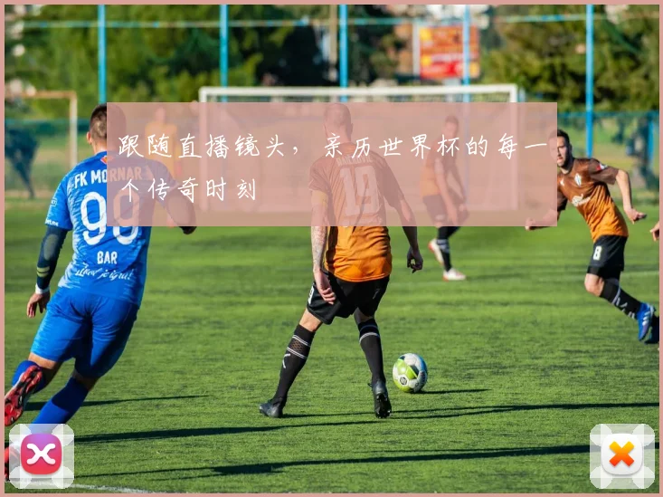 跟随直播镜头,亲历世界杯的每一个传奇时刻
