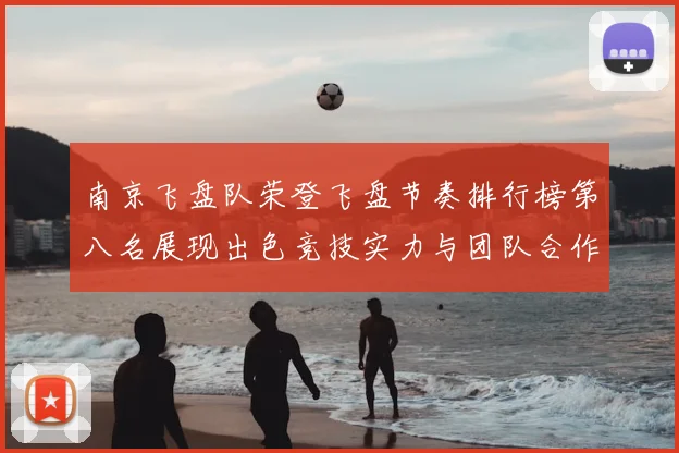 南京飞盘队荣登飞盘节奏排行榜第八名展现出色竞技实力与团队合作精神