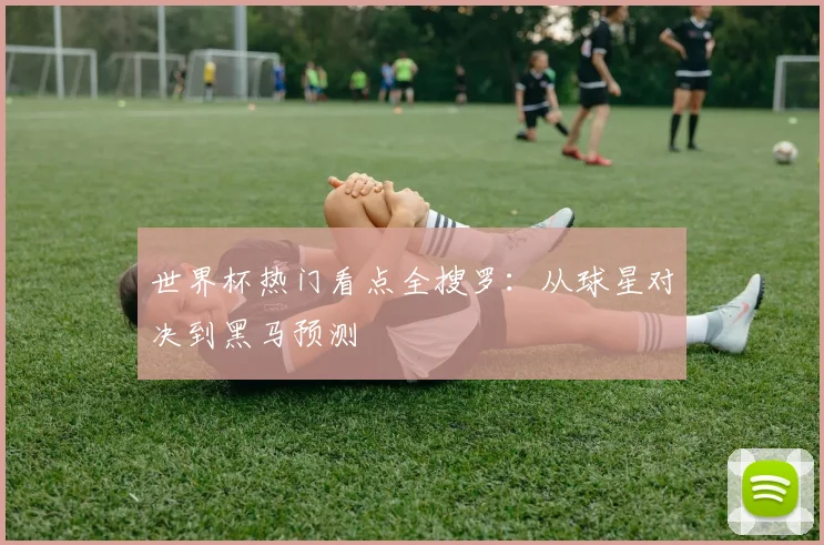 世界杯热门看点全搜罗:从球星对决到黑马预测